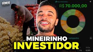 ELE JUNTOU R$70 MIL CARREGANDO BATATAS! | MINEIRINHO INVESTIDOR | Gêmeos Podcast #27