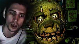 WARNING: YOU WILL GET SCARED! - xQc Plays Five Nights at Freddy's 3 | xQcOW