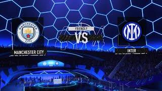 Manchester City vs Inter Milan | UEFA Champions league highlights | Volta |  FIFA23 | PS4 | UEFA