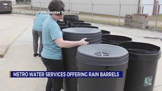 Metro Water Services has ‘rain barrels’ on sale