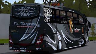 BIMASENA|| MOD BUSSID JETBUS 4+ HD MERCY 1636 PO HARYANTO 014 Full Mboiss - bus simulator id