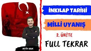 8. Sınıf İnkılap Tarihi 2.Ünite - Milli Uyanış Full Tekrar I Metin Hoca I