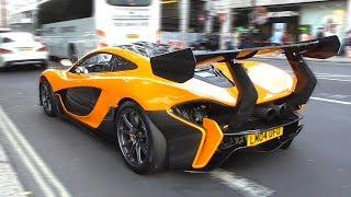 $3.6Million Mclaren P1 LM Track MONSTER on the road in London!