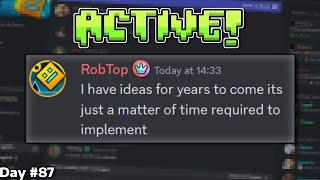 Robtop's Been ACTIVE Once Again! | Daily GD 2.3 Update: Day 87