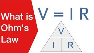 What is Ohms Law: definition, formulas, triangle, demonstration