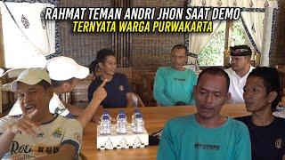 TEMAN ANDRI JHON SAAT DEMO TERNYATA WARGA PURWAKARTA | INI YANG DILAKUKAN KDM