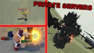 (Anime Showdown) PRIVATE SERVERS WITH FRIENDS MAKES THE GAME 10X FUN