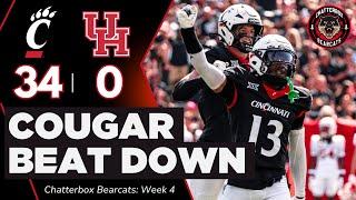 Cincinnati Bearcats DEMOLISH Houston Cougars, Start 1-0 in Big 12 Football | Chatterbox Bearcats