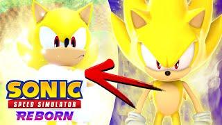 HOW TO UNLOCK SUPER SONIC! (Sonic Speed Simulator)