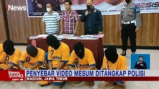 Penyebaran Video Mesum di Madiun Ditangkap Polisi #iNewsSiang 31/05