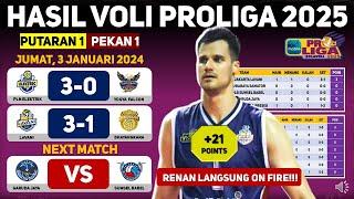 Hasil Proliga 2025 Hari Ini : Jakarta Lavani Vs Bhayangkara  #proliga2025 #lavani #voliindonesia