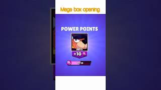 Mega box opening in brawl #brawlstars #shorts #supercell #megabox