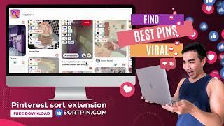 Pinterest sort extension - SortPin.com