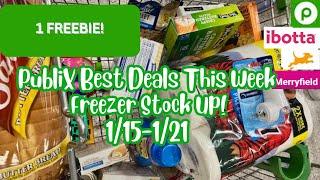 Publix Best Deals This Week! 1 FREEBIE & Freezer Stock Up!  #publixcouponing 1/15-1/21