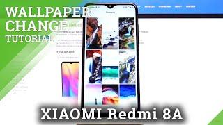 How to Change Wallpaper in XIAOMI Redmi 8A – Home Screen & Lock Screen Update