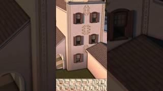 Sims 4 Hacienda Speed Build | CC | I #sims4shorts #lossims4 #sims4cc