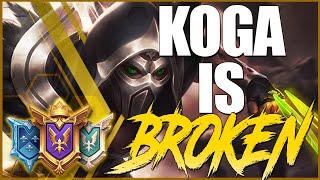 Koga is BROKEN [1kill every 30s] | Season 5 Ranked