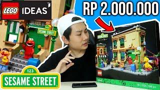 PERTAMA KALI NGERAKIT LEGO GEDE SEHARGA 2 JUTA RUPIAH!!! - Lego Ideas Sesame Street 21324