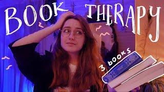 i tried reading 3 books in 1 week to resurrect myself from the dead  reading vlog