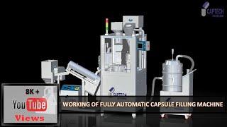 Capsule Filling Machine Fully Automatic | Capsule Filling Process | Working Animation Project