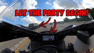 Motorcycle Hooligans TROLLING The Police On Public Roads - Bikes VS Cops #83