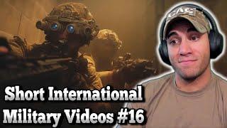 Marine reacts to Short International Military Videos #16