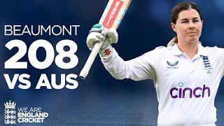 Beaumont’s Extraordinary 208 | INNINGS IN FULL | England Women v Australia 2023