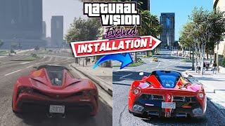 How To Install Free Natural Vision Evolved! Graphics Mod In GTA 5 | 2023 (Complete Guide)