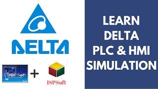 How to integrate Delta PLC and HMI | Simulation of Delta PLC and HMI