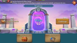 Lords mobile Vergeway chapter 11 stage 11