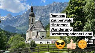 Ramsau, Zauberwald, Hintersee Wanderung Berchtesgadener Land