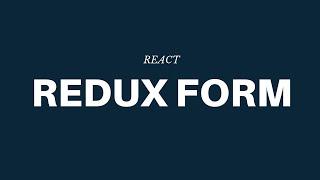 ReduxForm