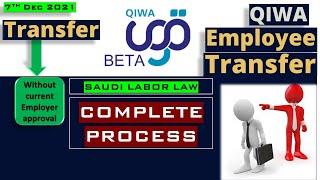 Qiwa Employee Transfer with company approval complete process Saudi Labor Law