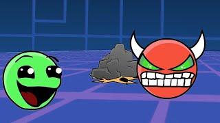 Rock on the ground - Lobotomy Geometry Dash | Animation