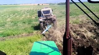 ЮМЗ-6 турбо  тест в пахоте №2 / JUMZ- 6 turbo  test in ploughing