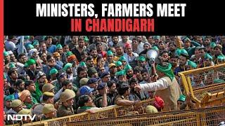 Farmers Protest | Ministers Meet Punjab Farmers Who Threatened Tractor March To Delhi