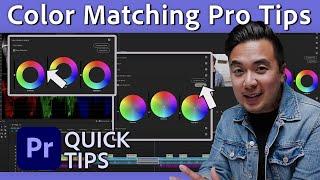 How to Color Match in Premiere Pro | Quick Tips with Sidney Diongzon | Adobe Video