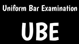 Uniform Bar Examination | UBE | Bar Exam In America |