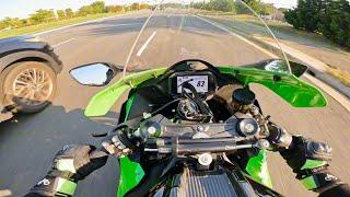 FIRST RIDE on my New Ninja ZX10R!! IT’S SO AGGRESSIVE