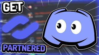 How to get PARTNERED on DISCORD! (Discord Partner Badge)