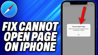 How To Fix Safari Cannot Open Page on iPhone (2024) - Easy Fix