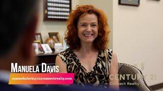 Why did Manuela Davis join Century 21 Connect Realty?