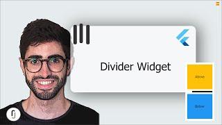 Divider Widget Flutter . Widget DIVISOR