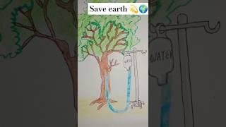 Save earth #art #shorts #short