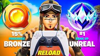 Bronze to Unreal Controller Reload Speedrun With lil Bro