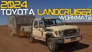 2024 Toyota LandCruiser 70 Series WorkMate: Driving, Exterior, and Interior Tour