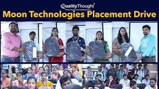 Moon Technologies Placement Drive | Quality Thought