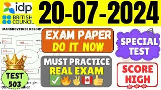 IELTS Listening Practice Test 2024 with Answers | 20.07.2024 | Test No - 503