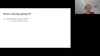 Matthew Jagielski (Google Research), Some Results on Privacy and Machine Unlearning