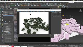 How to scatter plants trees with Corona Scatter   3ds Max Archviz Quick Tips Series